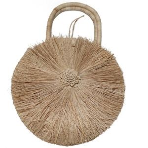 Iraca Palm Natural Mini Bag